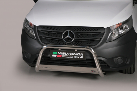 Bullbar Mercedes - Bullbar Mercedes Vito / Viano 63mm 2015>2019
