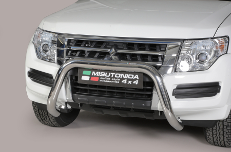 Bullbar Mitsubishi - Bullbar Mitsubishi Pajero 76mm 2015>