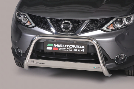 Bullbar Nissan - Bullbar Nissan Qashqai 63mm 2014>2016