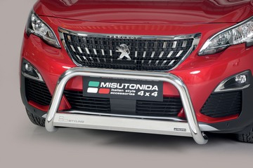 Bullbar Peugeot - Bullbar Peugeot 3008 63mm 2017>2020