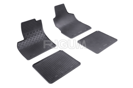 Covorase Fiat - Covorase auto cauciuc Fiat Panda 2 2003-2012 
