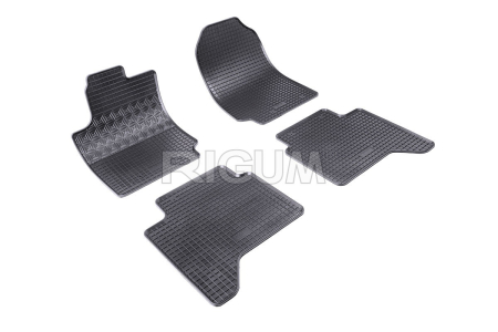 Covorase Ford Ranger - Covorase auto cauciuc Ford Ranger T6 - cabina dubla 2012-2022