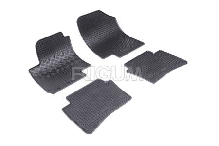 Covorase Hyundai - Covorase auto cauciuc Hyundai i20 1 2009-2014 