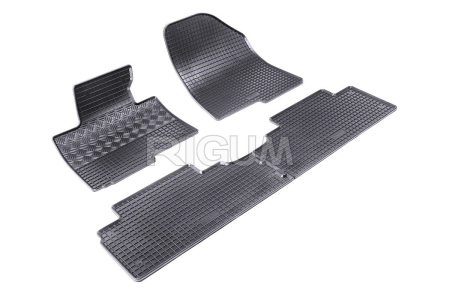 Covorase Kia - Covorase auto cauciuc Kia Carens 3 2013-2019 5 locuri