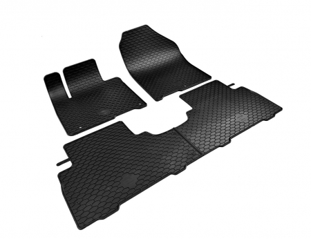 Covorase Kia - Covorase auto cauciuc Kia Sorento III 2015-2020