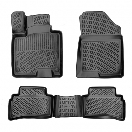 Covorase interior - Covorase auto cauciuc pentru Kia Sportage Elegance Comfort Cool Prestige 2021-