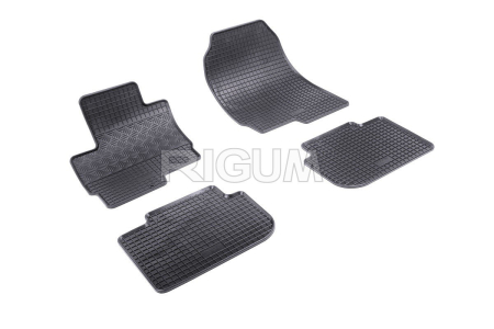 Covorase Mitsubishi - Covorase auto cauciuc Mitsubishi Colt 7 facelift 2008-2012 5 usi