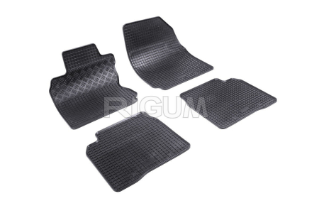 Covorase Nissan - Covorase auto cauciuc Nissan Note 2006-2013 