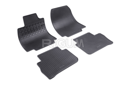 Covorase Nissan - Covorase auto cauciuc Nissan Tiida 2007-2011 