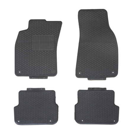 Covorase auto - Covorase auto cauciuc pentru Audi A6 C6 2004-2011 - 4 PIESE