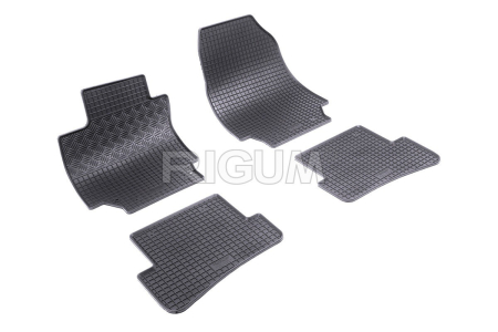 Covorase Renault Captur - Covorase auto cauciuc Renault Captur 1 2013-2019