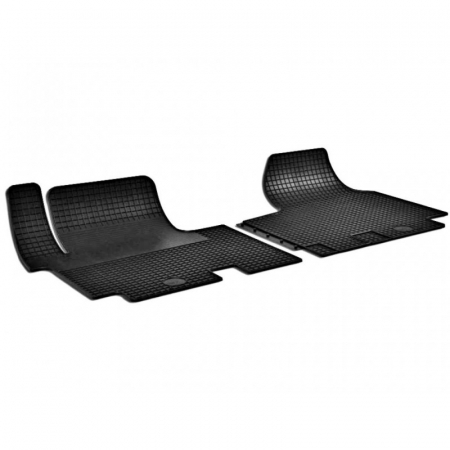 Covorase interior - Covorase auto cauciuc Renault Trafic 2001-2014 - 2 Buc