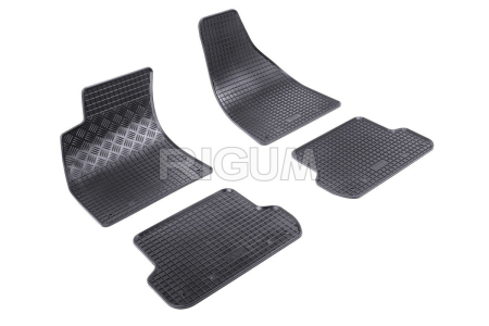 Covorase interior - Covorase auto cauciuc Seat Exeo 2009-2013 