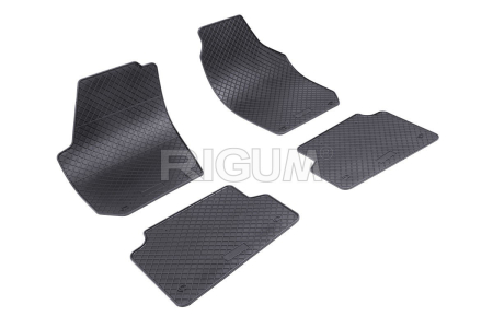 Covorase Skoda - Covorase auto cauciuc Skoda Fabia 2 2007-2014