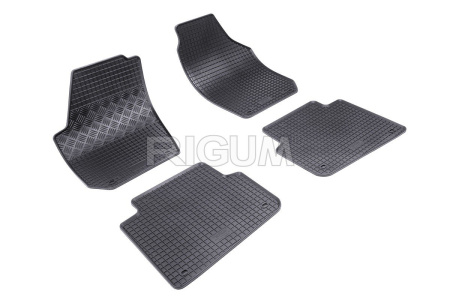 Covorase Skoda - Covorase auto cauciuc Skoda Roomster 2006-2015 