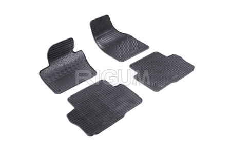 Covorase Volkswagen - Covorase auto cauciuc Volkswagen Sharan 2 2010- 5 locuri