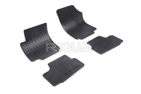 Covorase Volkswagen Up! - Covorase auto cauciuc Volkswagen Up! 09.2011- 