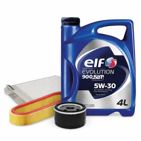 Pachete Revizie - Pachet schimb de ulei Standard ASAM + ELF 5 W 30 Dacia Logan I 1.4 MPI 1.6 MPI