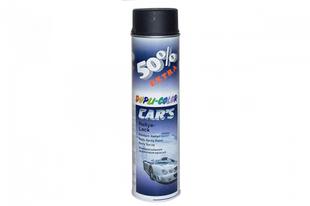 Grund Lac Vopsele - Vopsea Spray Negru Mat Pentru Jante 600 Ml