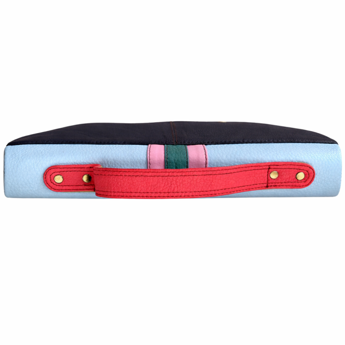 Geantă laptop Soruka multicolor – albastru, galben și roz [4]