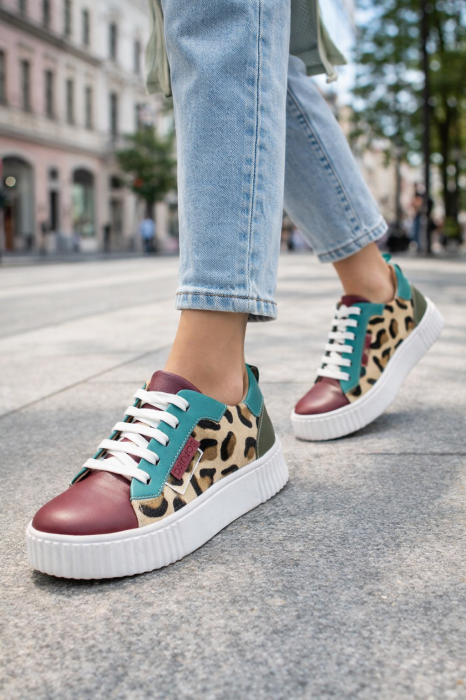 CALLIOPE · Sneakers Green / Red [4]