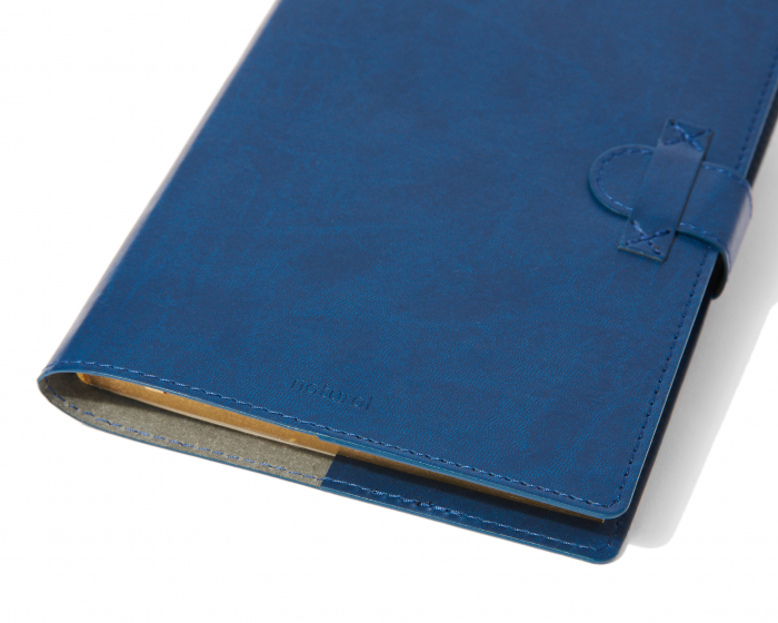 Coperta pentru agenda din P.U. biogreen, albastru [3]