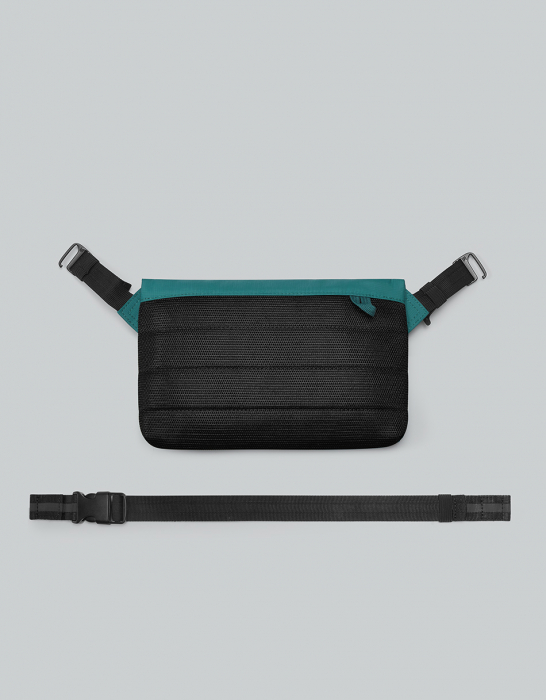 Geanta crossbody , textil, impermeabil, verde [5]