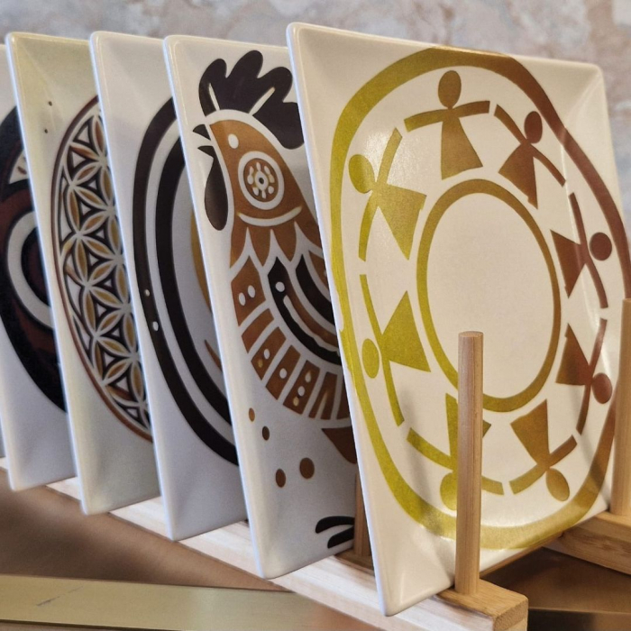 Farfurie desrt Spirala [7]