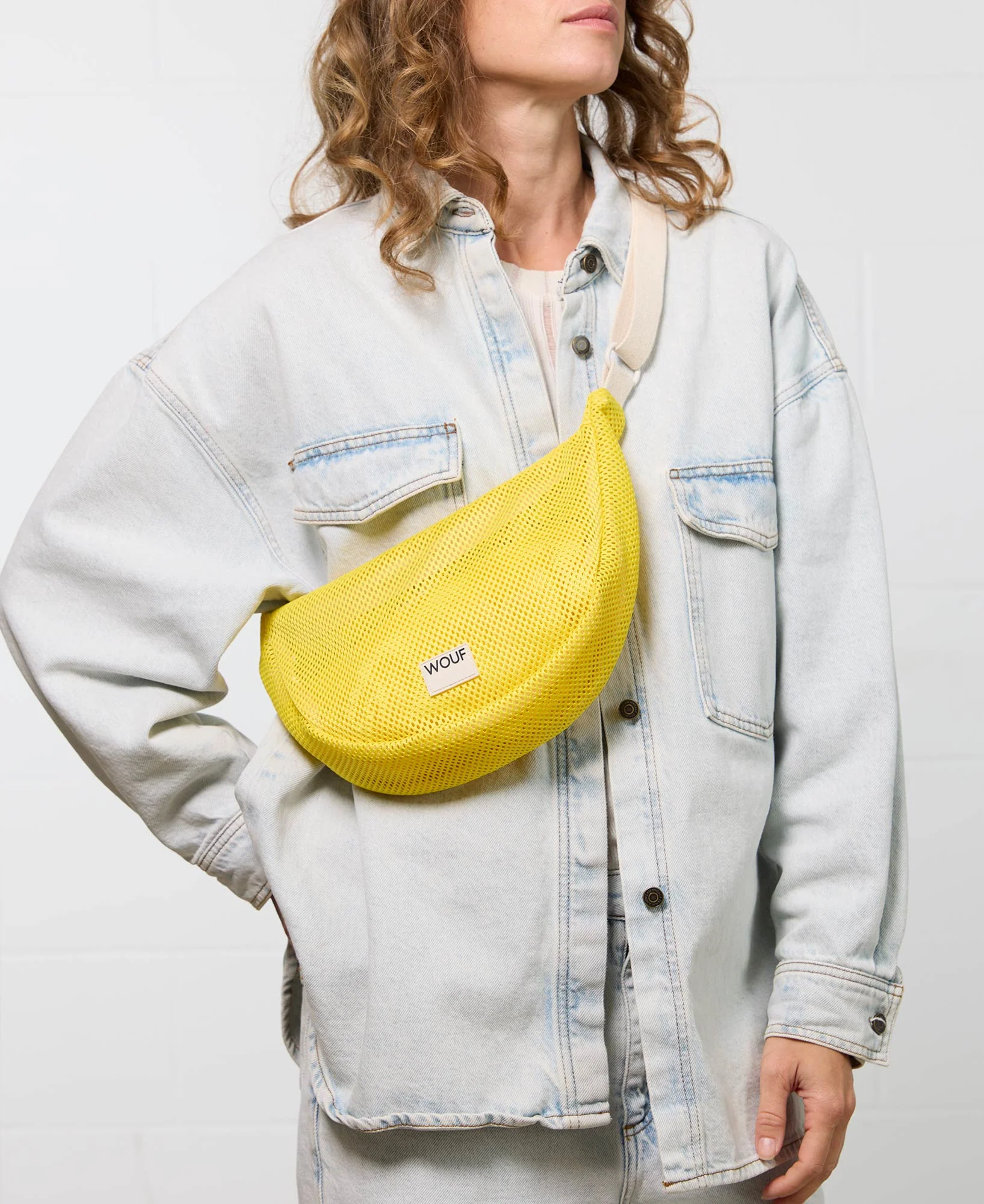Geantă Crossbody Ray din materiale reciclate – Mesh Collection, minimalistă și versatilă [8]