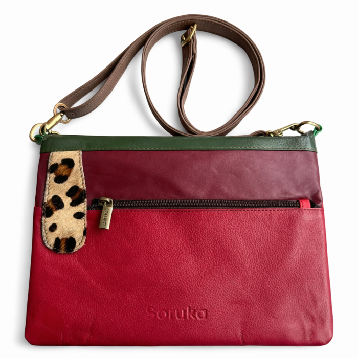 Geantă Soruka 4-în-1 din piele reciclată [5]