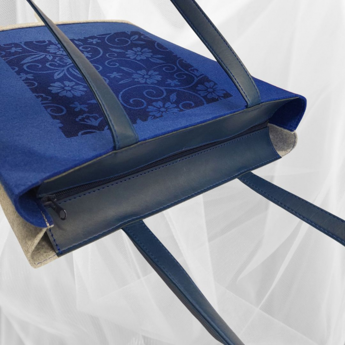 Genti Tote din Fetru Colorat Eco-Friendly [2]