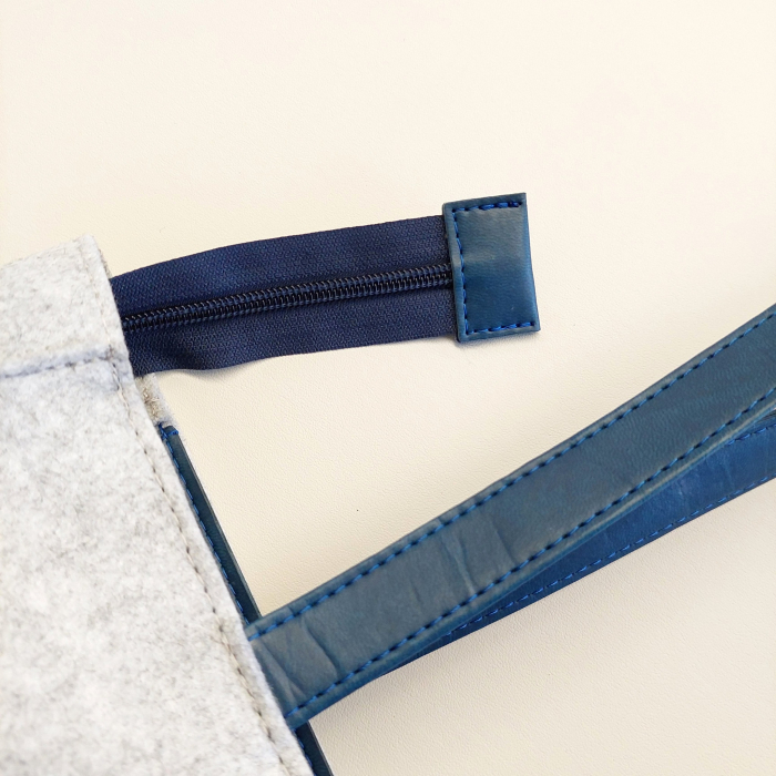 Genti Tote din Fetru Colorat Eco-Friendly [3]