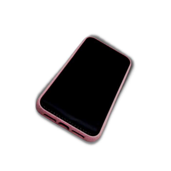 Husa biodegradabila iPhone 11, roz pudra [5]
