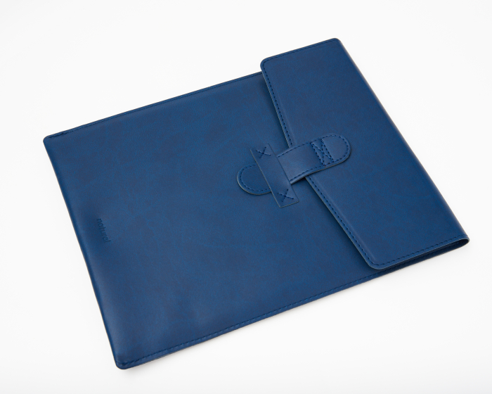 Husa plic iPad 9"-10" din PU Biogreen, albastru [2]