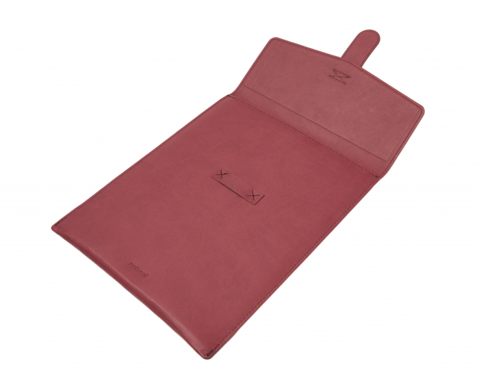 Husa plic iPad 9"-10" din PU Biogreen, magenta [4]