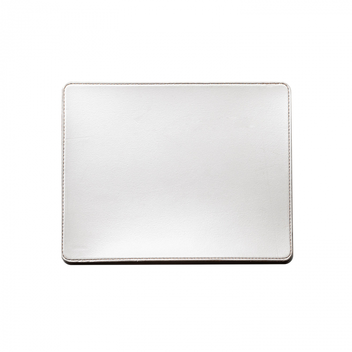 Mouse pad din piele naturala reciclata, maro nature [2]