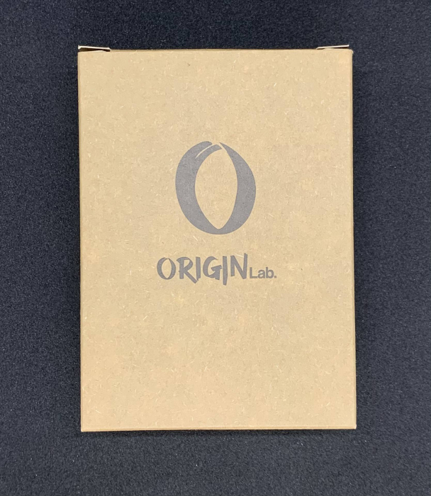 Card holder din piele naturala reciclata, orizontal, roz pudra [5]