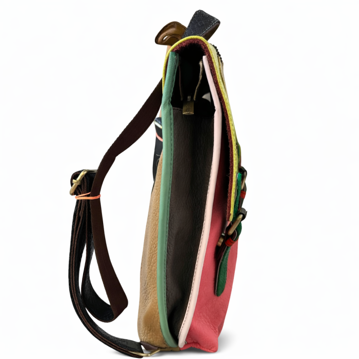 Rucsac damă Soruka roz-galben – elegant, colorat & practic | Rucsacuri trendy [2]