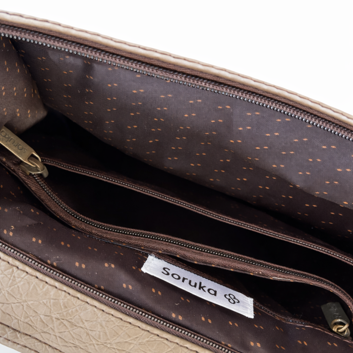 Rucsac damă Soruka roz-galben – elegant, colorat & practic | Rucsacuri trendy [6]