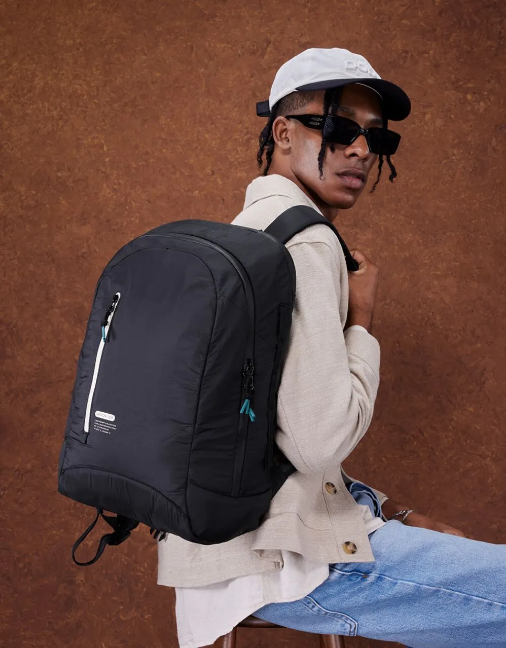 Rucsac impermeabil 16" negru [3]