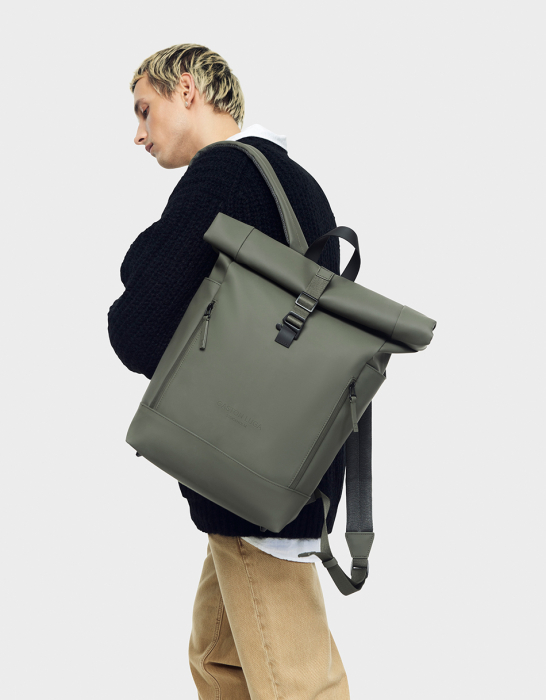 Rucsac impermeabil 13" verde [3]