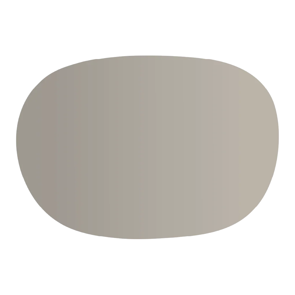 Suport farfurie oval din piele reciclata [5]