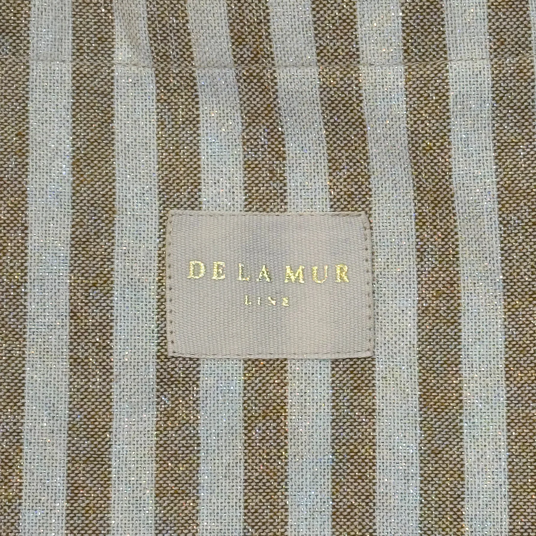 Tote Bag cu dungi aurii [5]