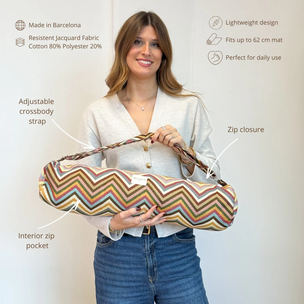 Geantă pentru Saltea Yoga Zaga Multicolor | Origin and Natural [2]