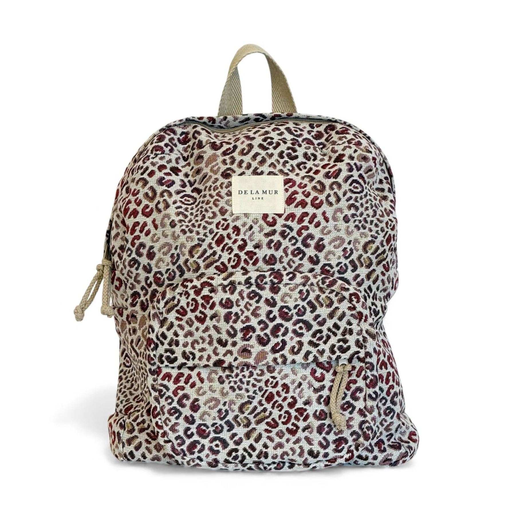 Boutique - Rucsac Damă Jacquard Talcum Powder cu Buzunar | Origin and Natural