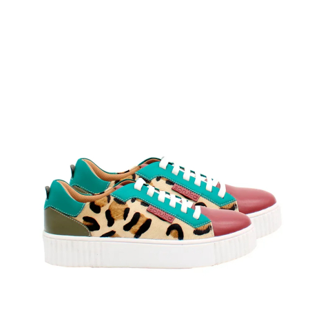 Incaltaminte - CALLIOPE · Sneakers Green / Red