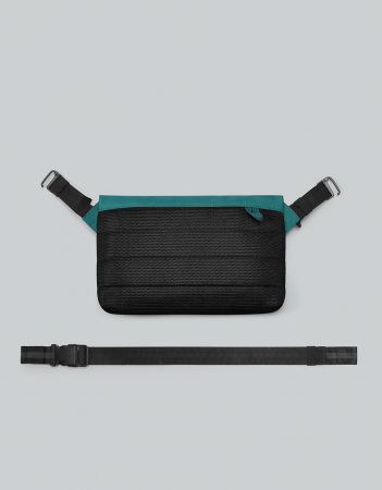 Geanta crossbody , textil, impermeabil, verde [4]
