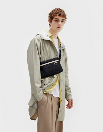 Geanta crossbody , textil, negru [1]