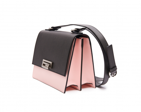 Pachet Geanta STAR Natural by Urban Vanilla roz + port carti vizita roz [10]