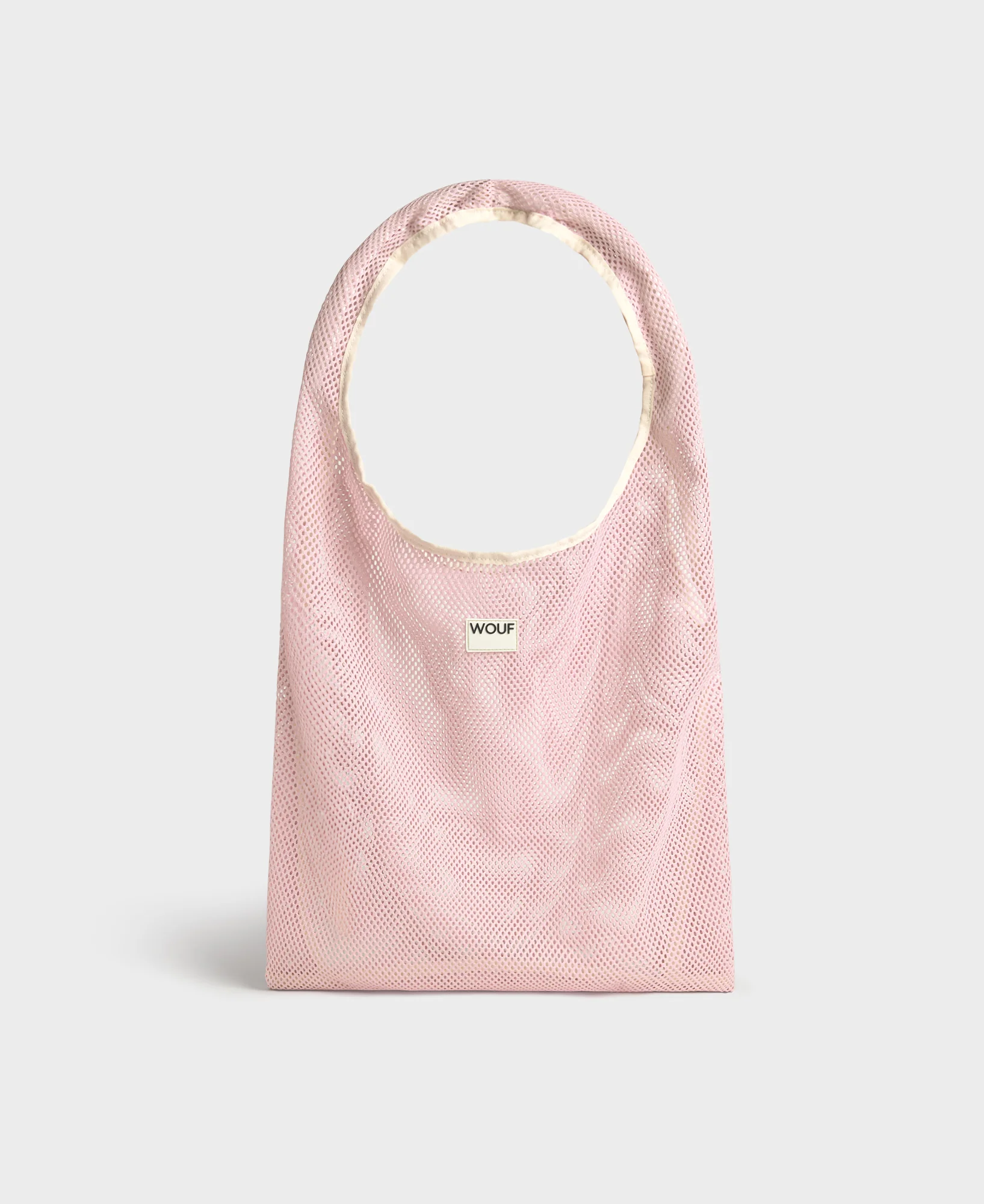 Tote Bags - Geantă Tote Blush din materiale reciclate – Mesh Collection, ușoară și versatilă